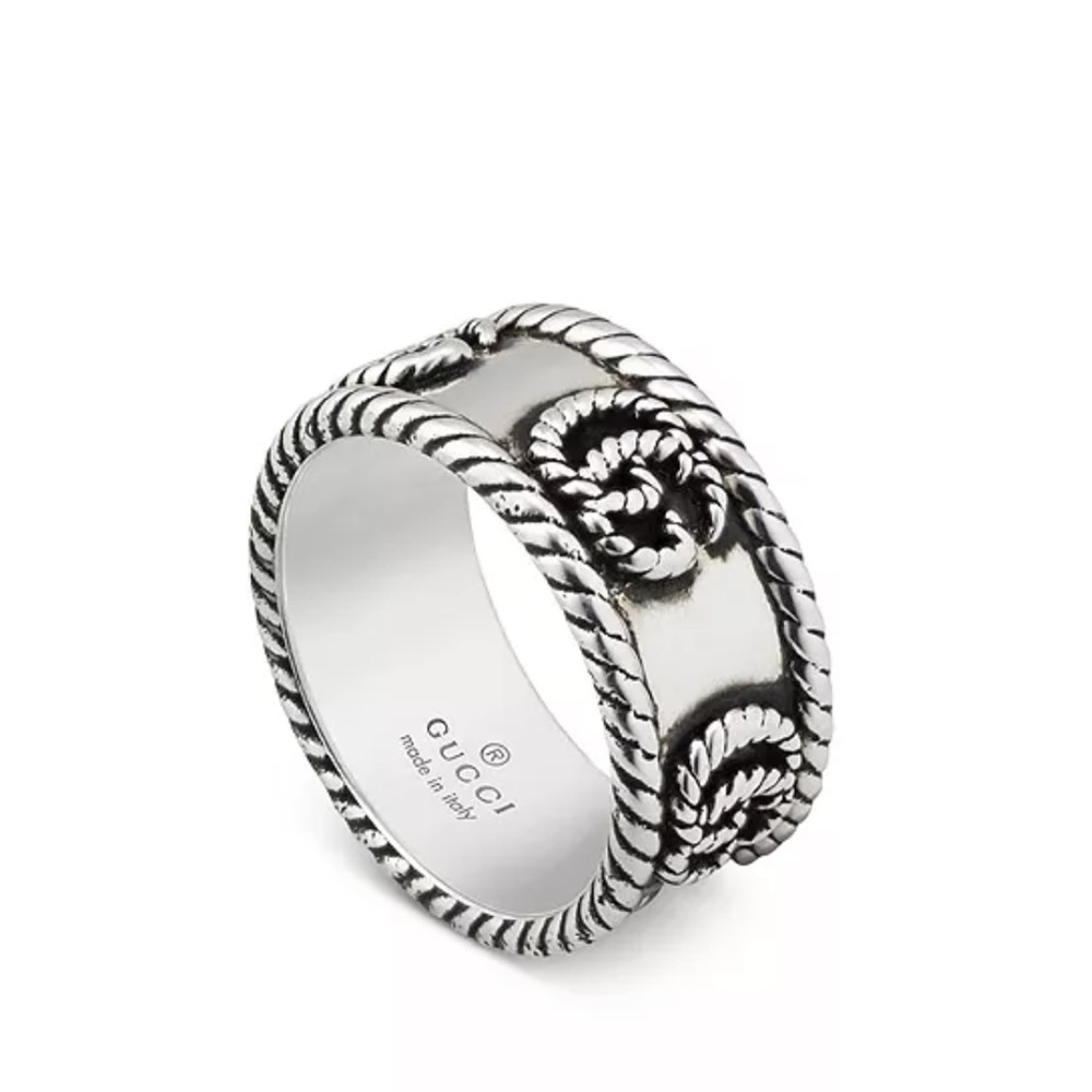 Gucci
Sterling Silver Marmont Double G Band